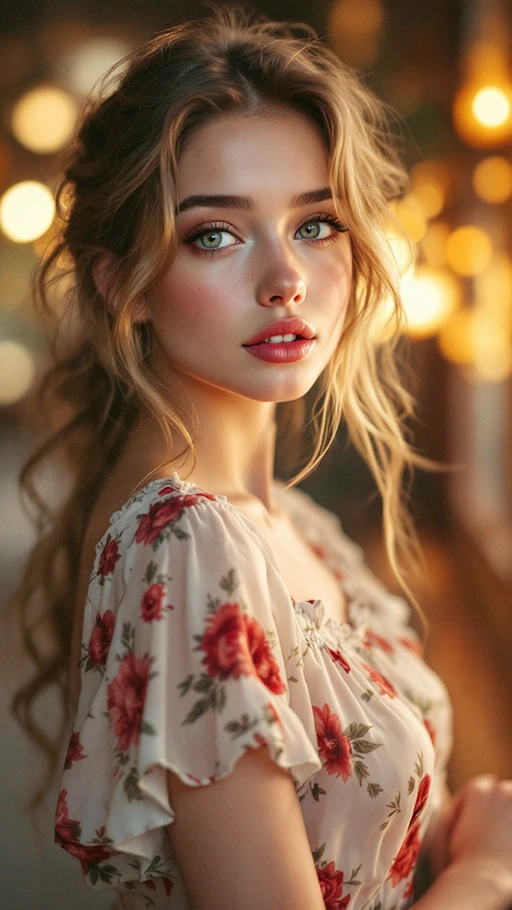 Hyperrealistic anime girl with intricate details.