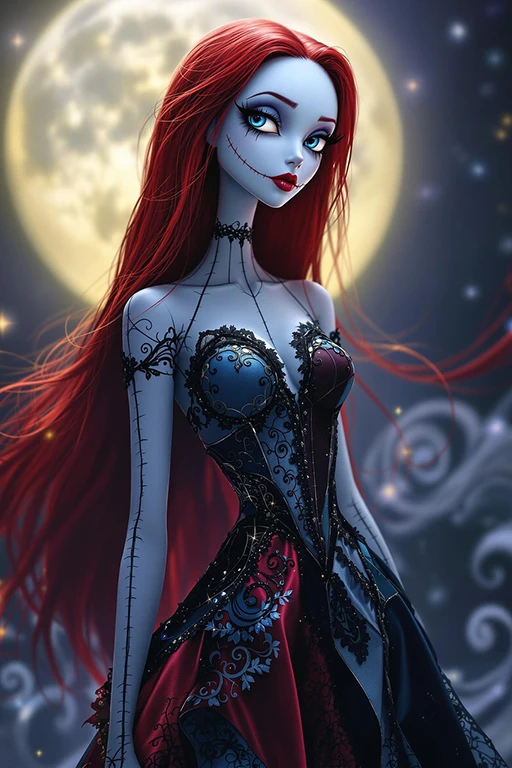 Stylish Sally from Nightmare Before Christmas.